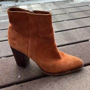 Sam Edelman block heal ankle boots